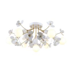 Люстра FAVOURITE Lassie 4081-7P Белый, золото