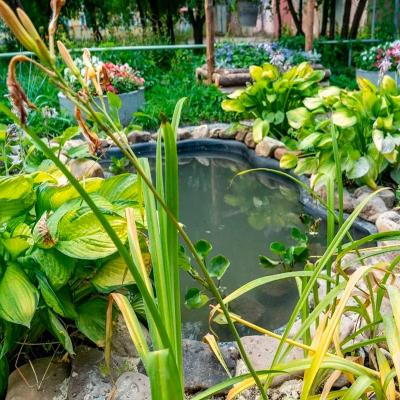 Пруд декоративный БАЙКАЛ Черный 260*157*51 см