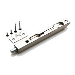 Ригель RENZ 140 матовый никель 140*16 мм