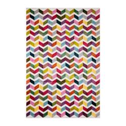 Ковер RIO C056 MULTICOLOR - GRAY прямоугольник размер 0.8*1,5 м