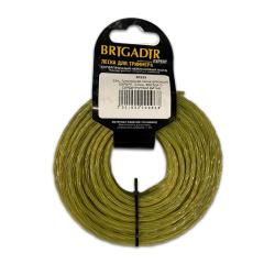 Леска для триммера витая звезда с сердечником 3 мм 25 м