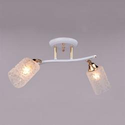 Люстра ЛИГА СВЕТА PC20013 WT+FG/2C Белый, золото