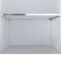 Душевая дверь VINCEA Lugano 150 см VDS-1L150CL-1 