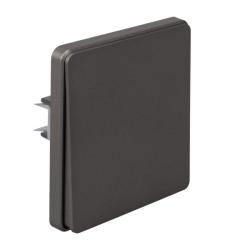 Выключатель KRANZ Round 1 клавиша титан KR-78-0705-2