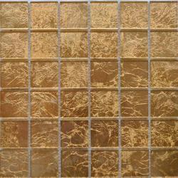 Мозаика KERAMOGRAD Золото 30*30 см ST031