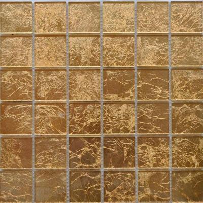 Мозаика KERAMOGRAD Золото 30*30 см ST031