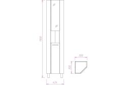 Пенал ONIKA Дюна 30*190 см