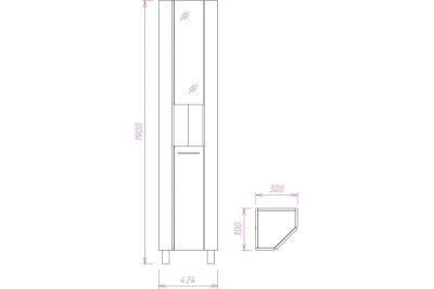 Пенал ONIKA Дюна 30*190 см