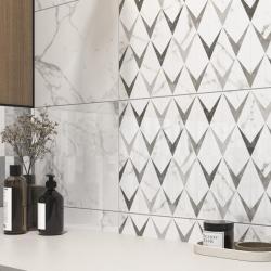 Плитка базовая CERSANIT Marmo Белый 29,8*59,8 см 17343