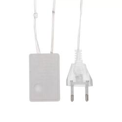 Гирлянда Бахрома NEON-NIGHT 8 режимов белый холодный 2,4*0,9 м 255-075