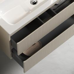 Тумба с раковиной SANCOS Snob T 90 beige soft