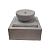 Фонтан GLQ Чаша Серый 37,5*37,5*23,5 см