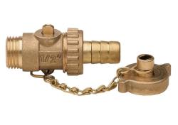 Кран шаровой ITAP дренажный 1/2" НР 