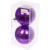 Набор шаров СЕРПАНТИН Глянец фиолетовый 10 см 