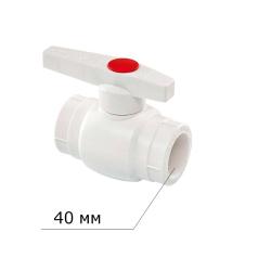 Кран шаровой ПП TEBO полипропилен 40 мм