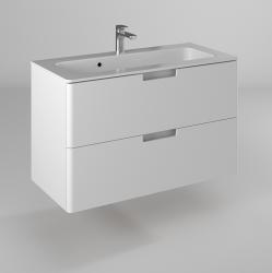 Тумба с раковиной BRIZ Прато 100 белый