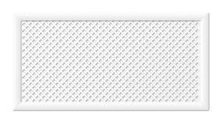 Экран для радиатора МДФ СТИЛЬНЫЙ ДОМ Готико Белый 1200*600*4 мм