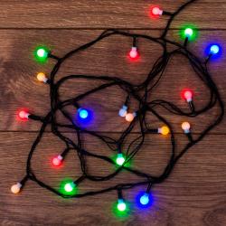 Гирлянда Нить NEON-NIGHT Цветные шарики 8 режимов мультиколор 2,8 м 303-060