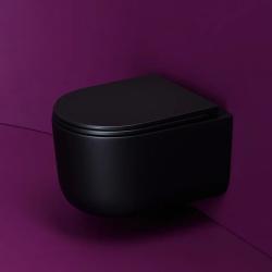 Унитаз подвесной CERAMICA NOVA Ulma Rimless CN4006TMB