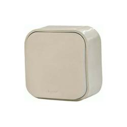 Выключатель LEGRAND Quteo 1 клавиша бежевый 782230