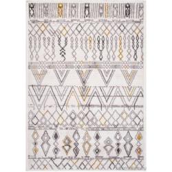 Ковер JOLI A932AW P.WHITE / ANTRACITE прямоугольник размер 0,8*1,5 м