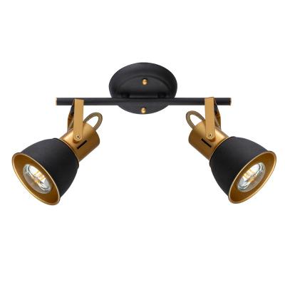 Спот ARTE LAMP Jovi A1677PL-2GO Золотистый, черный