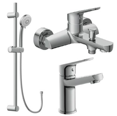 Набор смесителей CERSANIT Flavis 64508 Набор смесителей CERSANIT Flavis 64508