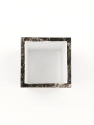 Стакан для зубной пасты JOY HOME Коричневый мрамор