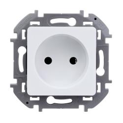 Механизм розетки сетевой LEGRAND Inspiria белый 673710