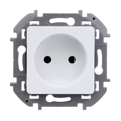 Механизм розетки сетевой LEGRAND Inspiria белый 673710