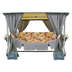 Качели садовые АРНОВЕРК Усадьба Серебро 264*170*179 см