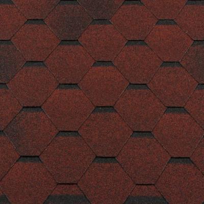 Гибкая черепица ROOFSHIELD Family eco light Стандарт Красный