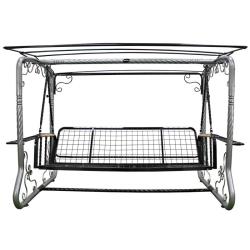 Качели садовые АРНОВЕРК Усадьба Серебро 264*170*179 см