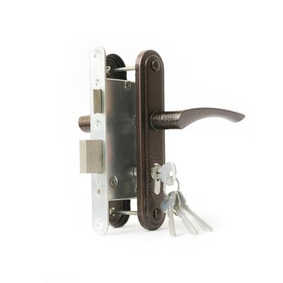 Замок врезной ЗЕНИТ ЗВ4-3.07 Медь Замок врезной ЗЕНИТ ЗВ4-3.07 Медь