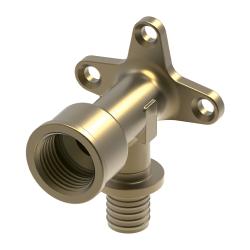 Уголок TECEspring AX комбинированный с креплением 16 мм 1/2" ВР