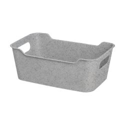 Корзинка универсальная Mango 1,5л, 190*140*80мм, гранит серый /Homver/