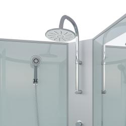 Душевая кабина NIAGARA Classic NG-2310-14LBКTG 120*80 см