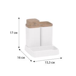 Набор аксессуаров для ванной FIXSEN Trio-C 