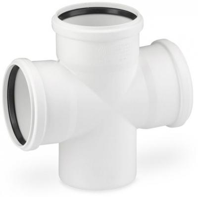 Крестовина канализационная SINIKON Comfort 110 мм 87° Крестовина канализационная SINIKON Comfort 110 мм 87°