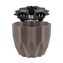 Горшок пластиковый BMC Геометрия Мокачино 5,8 л