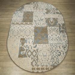 Ковер Шенилл 27804 24188 овал размер 2,0 х 3,0 м