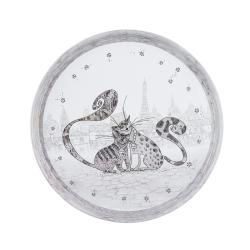 Поднос 33см сталь окраш. КОТИКИ /898-022/AGNESS/