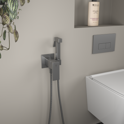 Гигиенический комплект RUSH Thira встраиваемый TR3635-99Grey 