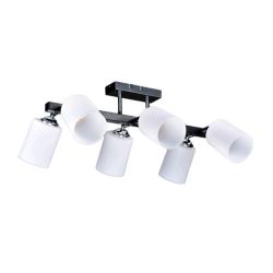 Люстра ЛИГА СВЕТА PC21379 BK+CR/6C Черный