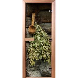 Дверь для бани DOORWOOD правое 1900*800 мм А003