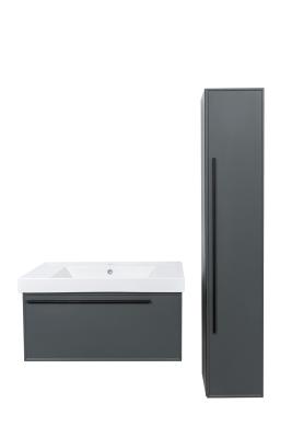 Пенал LA FENICE Elba серый 30*160 см