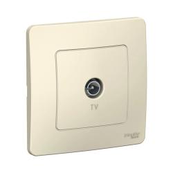 Розетка телевизионная SYSTEME ELECTRIC Blanca TV молочный BLNTS000012