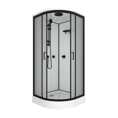 Душевая кабина TRITON Прайм-Блэк Вельвет 90*90 см