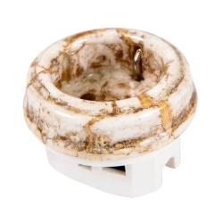 Розетка сетевая ТМ МЕЗОНИНЪ с заземлением без подъемной рамки мрамор GE70301-19k