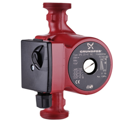 Насос циркуляционный GRUNDFOS UPS 25-80 180 мм